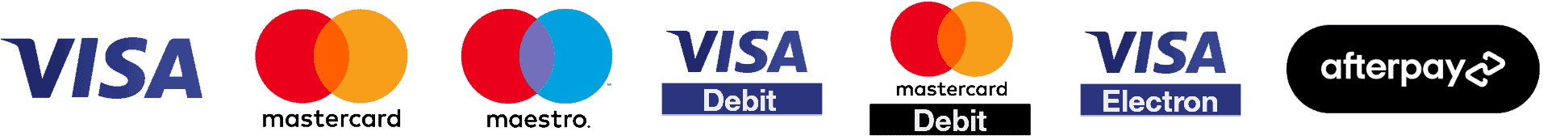 footer payment icons