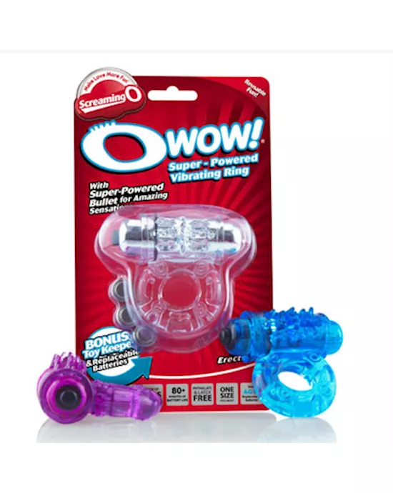 137198 - O Wow Vibrating Cock Ring By Screaming O - Image 6
