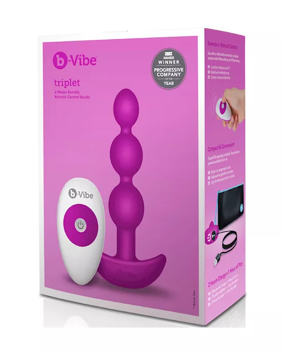 196449 - B-Vibe Triplet Anal Beads - Image 10