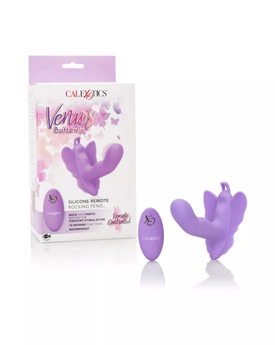 210259 - Venus Butterfly Silicone Remote Rocking Penis - Image 7
