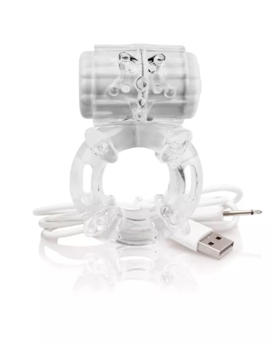 218054 - Charged Big O Vibrating Cock Ring - Image 3