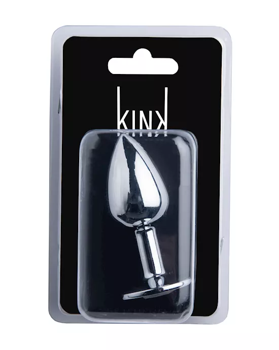 231545 - Kinki Range Alloy Love Heart Gemmed Butt Plug - 3.2 Inch - Image 6