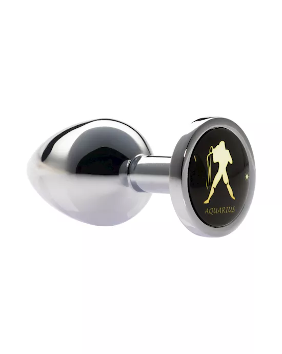 263215 - Kink Range Zodiac Butt Plug - Aquarius - Image 2